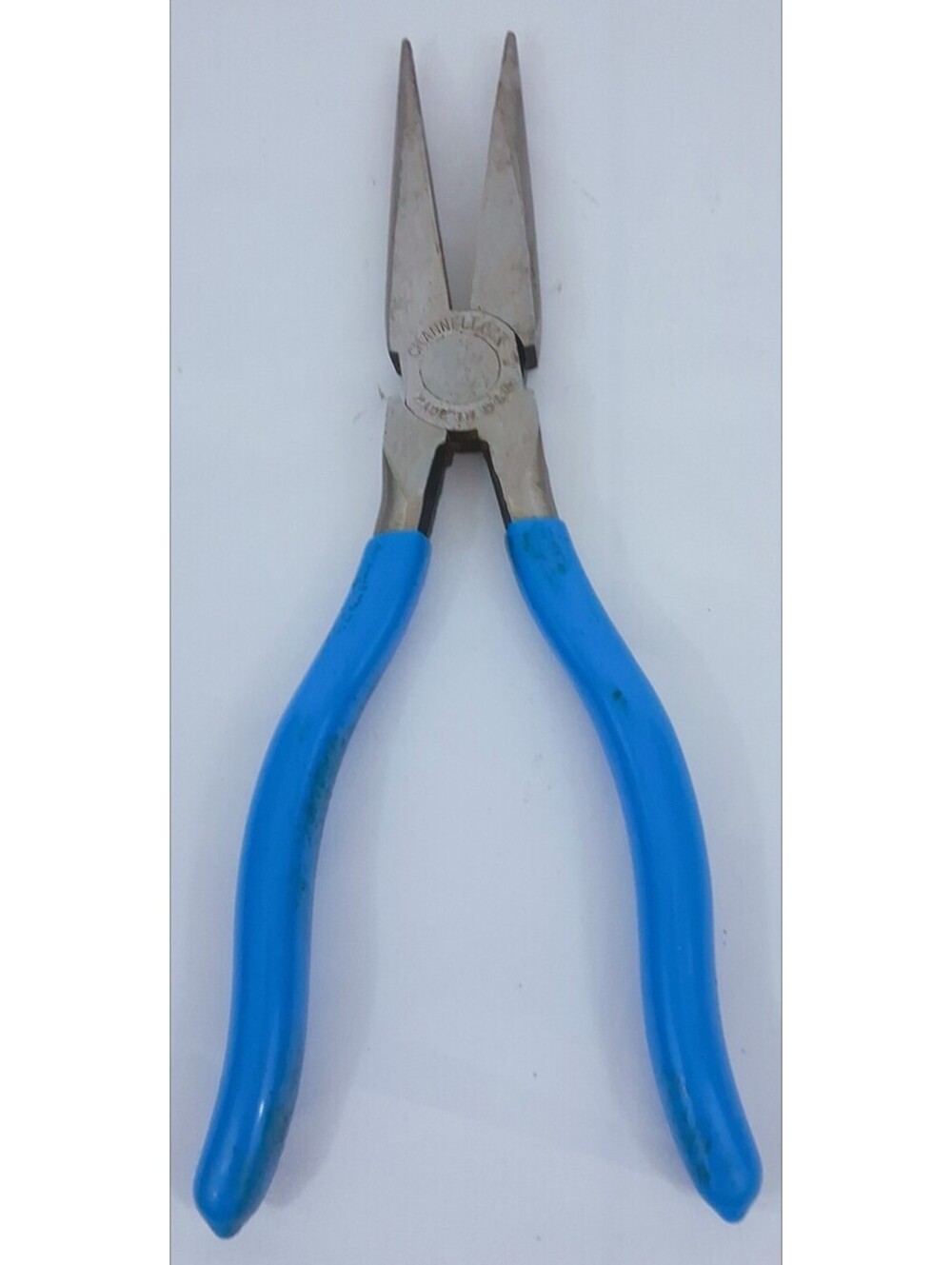 CHANNELLOCK Channel Lock No. 3017 8" Needle-Nose Pliers Blue Handle Made in USA